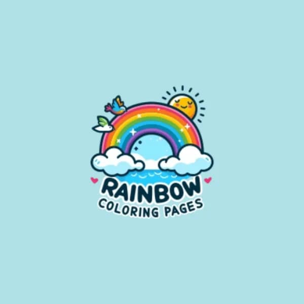 Photo of Rainbow Coloring Pages